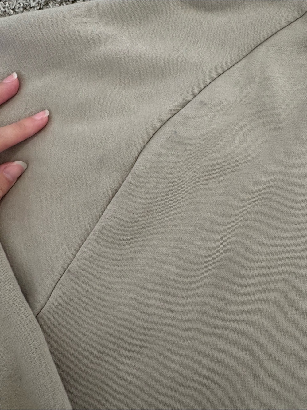 Alphalete Light Beige Full-Zip Track Jacket - Picture 3 of 5